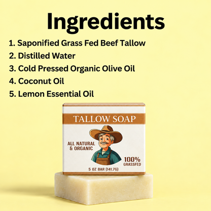 Tallow Soap Bar