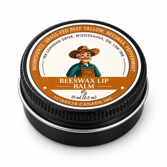 Peppermint Beeswax Lip Balm - 15 ml