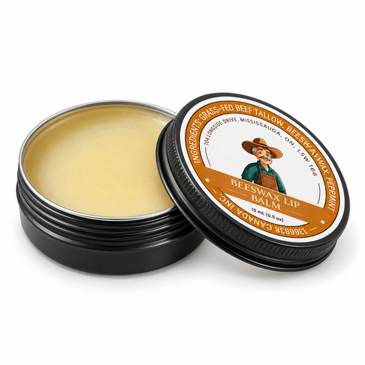 Peppermint Beeswax Lip Balm - 15 ml